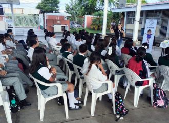 fotonota 409 TUJPA promueve la prevención del delito en estudiantes de Puente de Ixtla