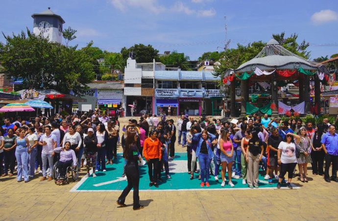 PARTICIPA EMILIANO ZAPATA EN EL SEGUNDO SIMULACRO NACIONAL 2025