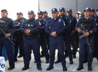 ANUNCIA ENRIQUE ALONSO HOMOLOGACIÓN SALARIAL A 15 MIL PESOS PARA POLICÍAS MUNICIPALES Y ELEVACIÓN A SECRETARÍA DE SEGURIDAD PÚBLICA