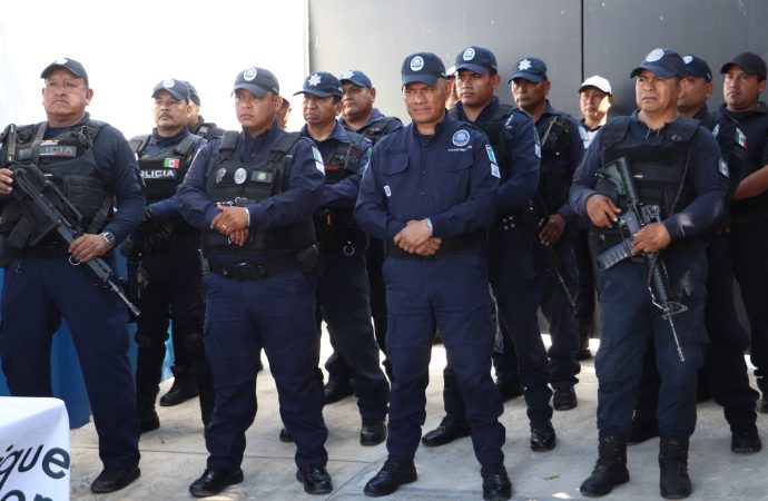 ANUNCIA ENRIQUE ALONSO HOMOLOGACIÓN SALARIAL A 15 MIL PESOS PARA POLICÍAS MUNICIPALES Y ELEVACIÓN A SECRETARÍA DE SEGURIDAD PÚBLICA