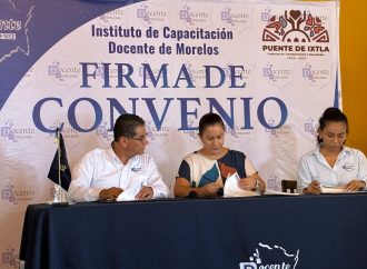 Suman esfuerzos por la educación en Puente de Ixtla con el Instituto Docente Morelense