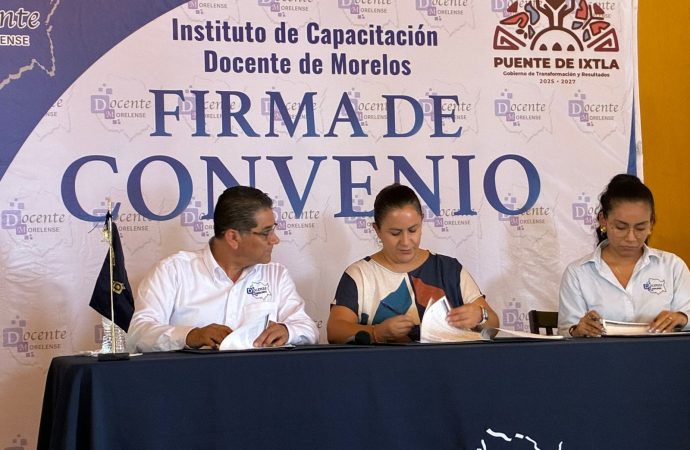 Suman esfuerzos por la educación en Puente de Ixtla con el Instituto Docente Morelense