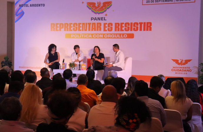 Movimiento Ciudadano Morelos impulsa el panel “Representar es Resistir: Política con Orgullo”