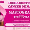 🎀 ¡Campaña de mastografías gratuitas en Tehuixtla!