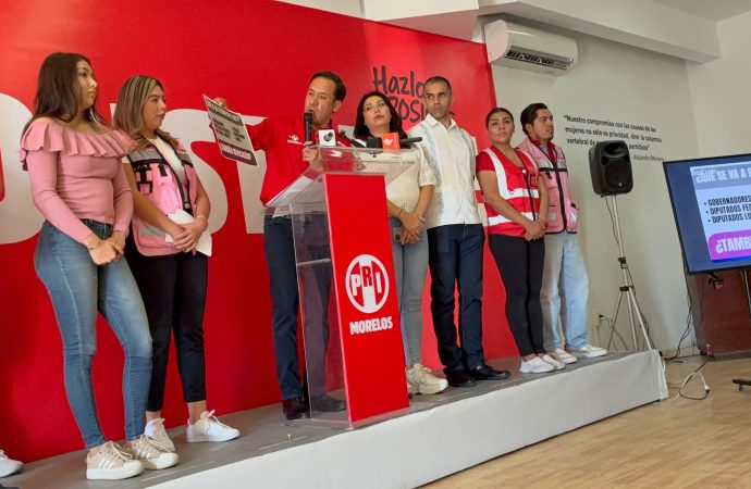 PRI Morelos rechaza la propuesta de Morena para adelantar la Revocación de Mandato.
