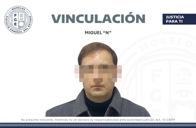 VINCULAN A PROCESO A MIGUEL “N” POR PRESUNTAMENTE DESAPARECER A SU PAREJA