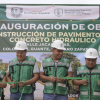 INAUGURA AYUNTAMIENTO DE EMILIANO ZAPATA OBRA DE PAVIMENTACIÓN EN LA COLONIA EL GUANTE
