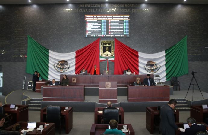 CLAUSURA CONGRESO DE MORELOS PERIODO ORDINARIO DE SESIONES E INSTALA SU DIPUTACIÓN PERMANENTE