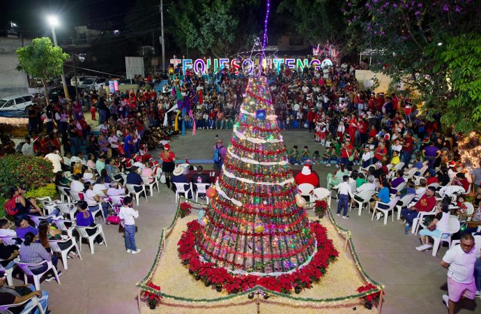 🎄✨ Tequesquitengo encendió la magia de la Navidad ✨🎄