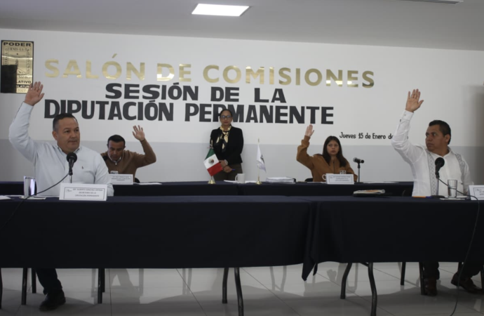 CELEBRA DIPUTACIÓN PERMANENTE PRIMERA SESIÓN Y RECIBE NUEVAS INICIATIVAS