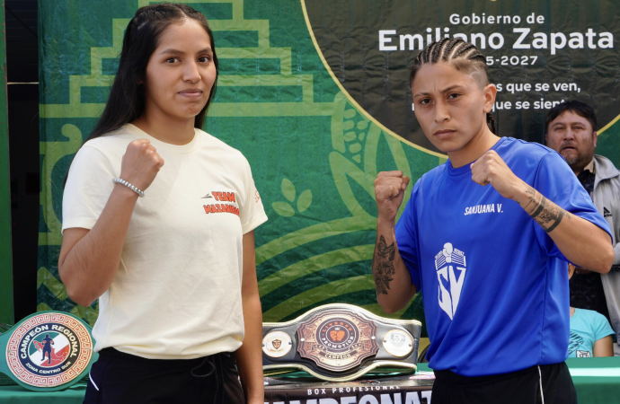 EMILIANO ZAPATA SERÁ SEDE DE FUNCIÓN DE BOXEO PROFESIONAL INTERNACIONAL CON CAMPEONATO WBF