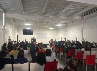 Fotonota 040 Personal del Tribunal Unitario de Justicia Penal para Adolescentes realiza acciones preventivas en escuelas de Ayala