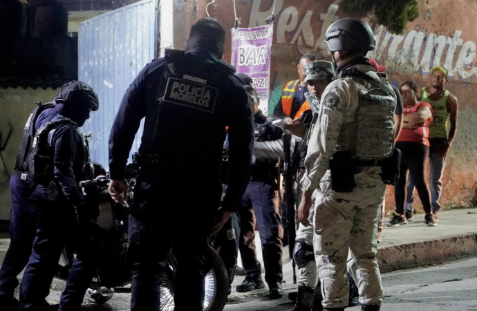 Despliega Emiliano Zapata operativo interinstitucional de alto impacto en giros rojos y puntos estratégicos