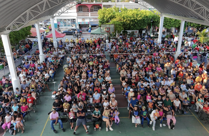 INICIAN FESTEJOS DEL DÍA DE LA NIÑA Y EL NIÑO EN EMILIANO ZAPATA