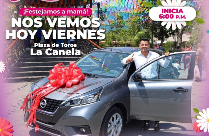 XOCHITEPEC FESTEJARÁ A LAS MAMÁS CON RIFA DE UN AUTOMÓVIL NISSAN MARCH 2026