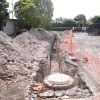 SUPERVISA ALAN MARTÍNEZ AVANCE DE LA REHABILITACIÓN DE DRENAJE SANITARIO EN LA UNIDAD MORELOS