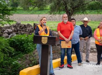 Productores de San Miguel 30 ya cuentan con accesos seguros para sus parcelas.