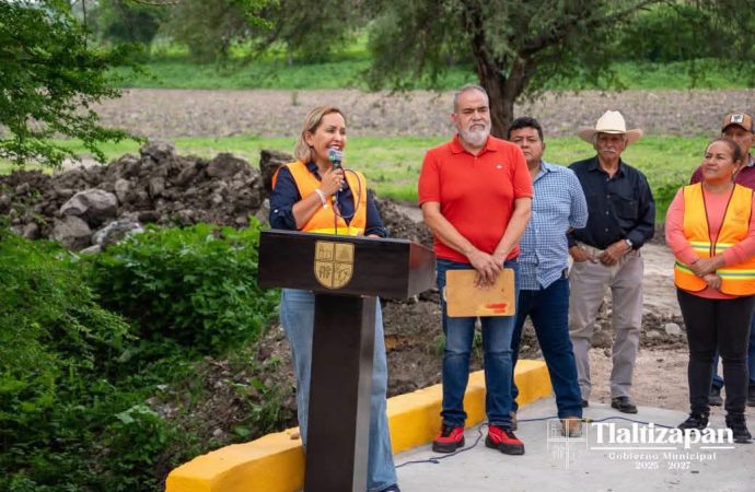 Productores de San Miguel 30 ya cuentan con accesos seguros para sus parcelas.
